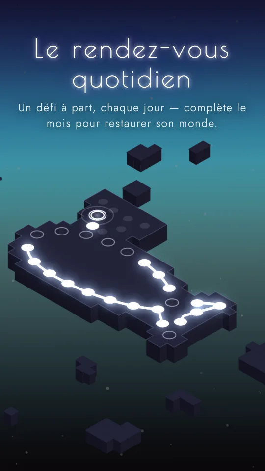 Le flux du jour — un monde restauré jour après jour