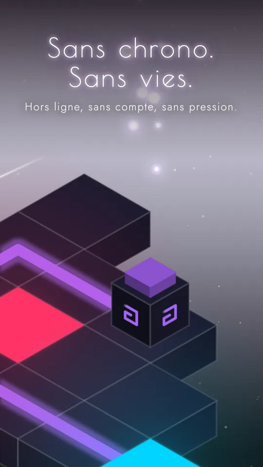 Un niveau calme sur la palette Éclipse