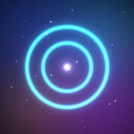 Lumira app icon — a glowing constellation on a night-blue background